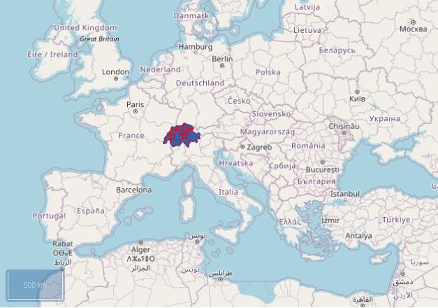 map of Europe